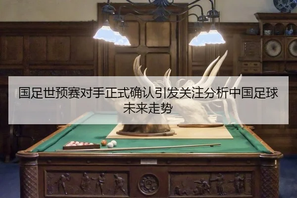 国足世预赛对手正式确认引发关注分析中国足球未来走势